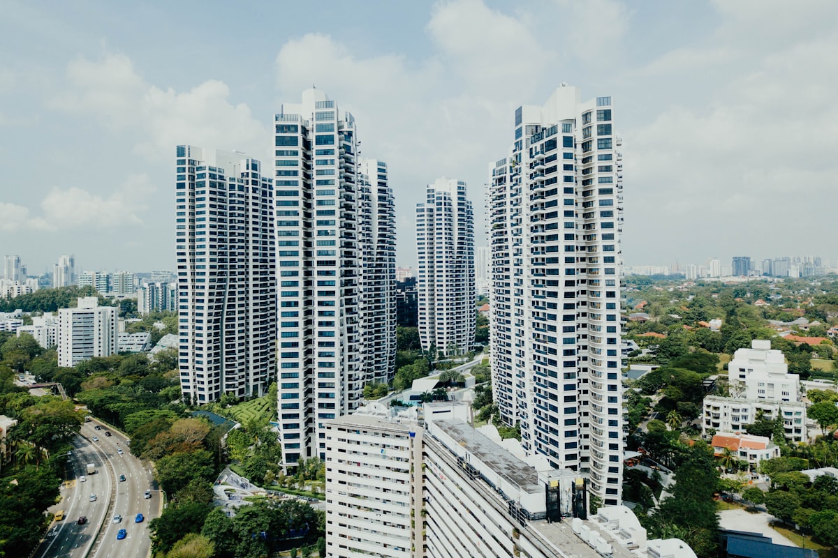 New condominiums in La Paz